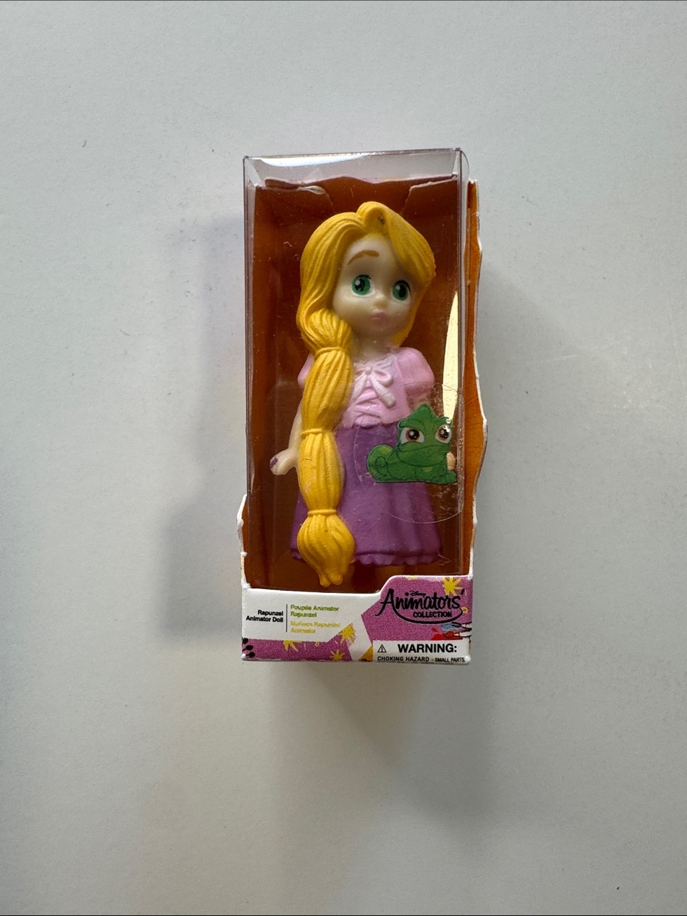 Animated Princess Figure with Blonde Hair and Pink Dress - Animators Collection